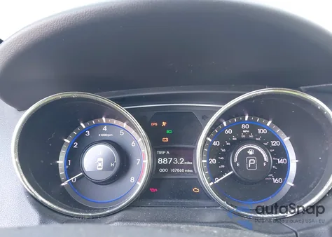 2011 Hyundai Sonata Gls z USA, uszkodzony, nr VIN 5NPEB4ACXBH246947